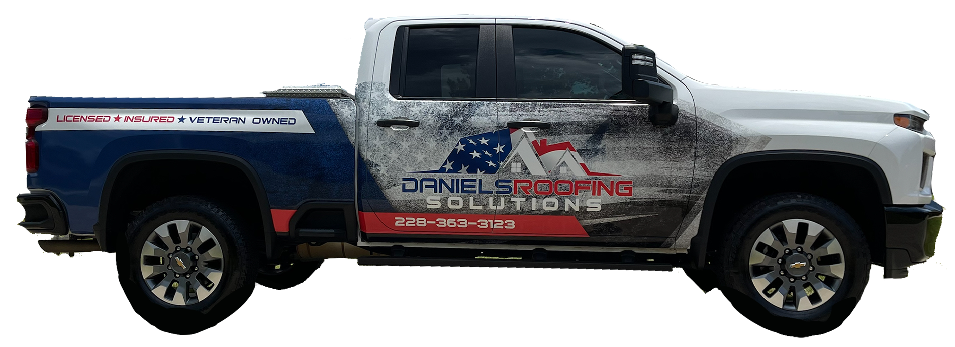 D Roofing Truck
